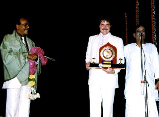 S. Ram Bharati, Christian Piaget and Dr. Balamuralikrishna